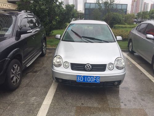 自己的大众polo 要换车准备卖